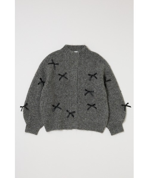MOUSSY（マウジー） カーディガン RIBBON FANCY カーディガン