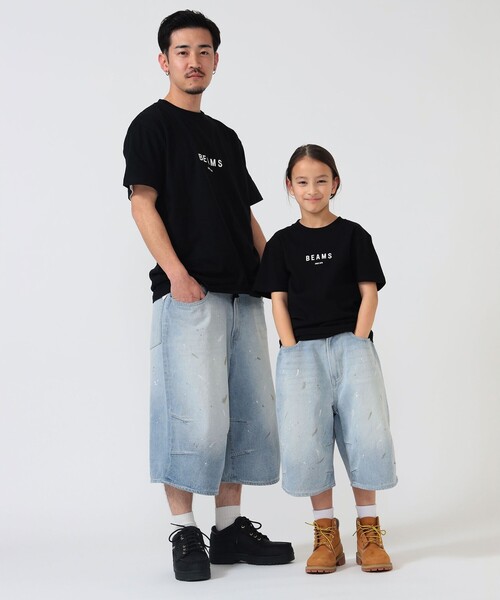 こども ビームス ワイドパンツ パンツ BEAMS × こども ビームス