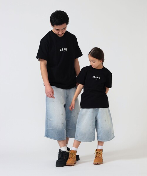 こども ビームス ワイドパンツ パンツ BEAMS × こども ビームス