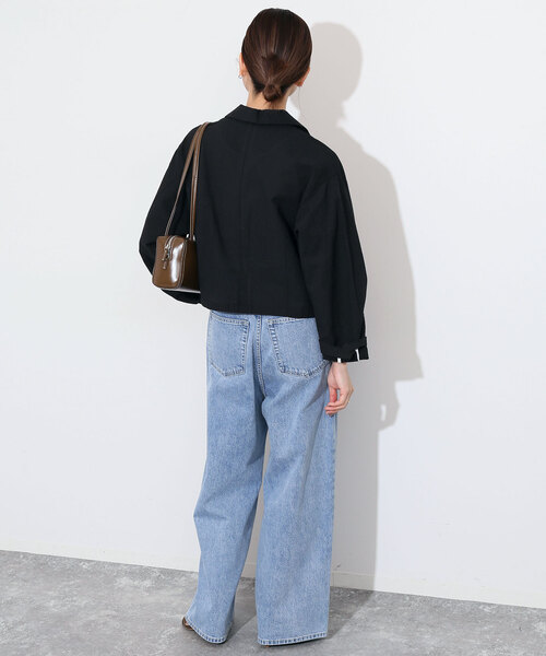 SLOBE IENA（スローブイエナ） テーラードジャケット FREE ブラック