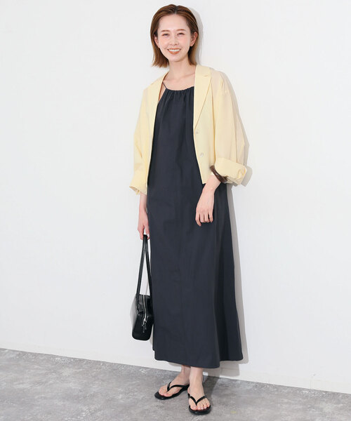 SLOBE IENA（スローブイエナ） テーラードジャケット FREE ブラック