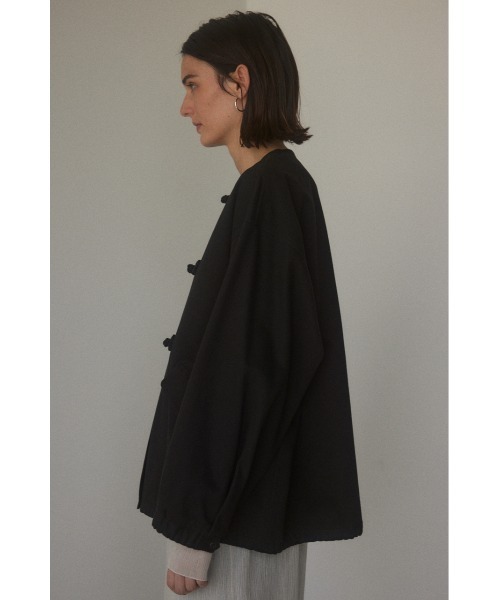 BLACK BY MOUSSY（ブラックバイマウジー） ノーカラージャケット FREE