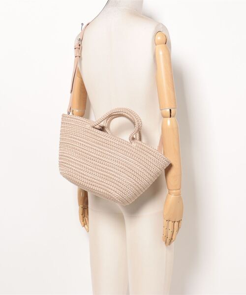 「DouDou」 2WAYバッグ FREE ベージュ レディース_画像6