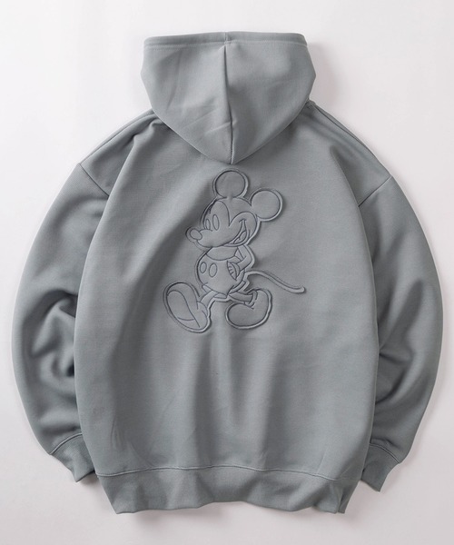ナンバーナインディズニー ミッキーマウス パーカー グレー