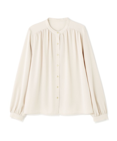 「N.(N. Natural Beauty Basic)」 長袖ブラウス MEDIUM ベージュ レディース_画像8