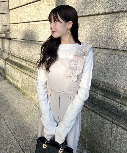 「mellowneon」 セットアップ SMALL ブラウン レディース_画像5