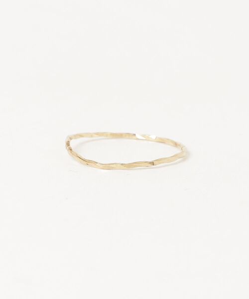 Jouete k10 イエローゴールド リング カット 15号 Jouete（ジュエッテ） リング #15 イエローゴールド レディース