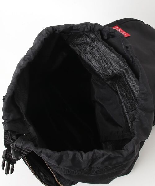 「Manhattan Portage」 ワンポイントリュック FREE ブラック レディース_画像4