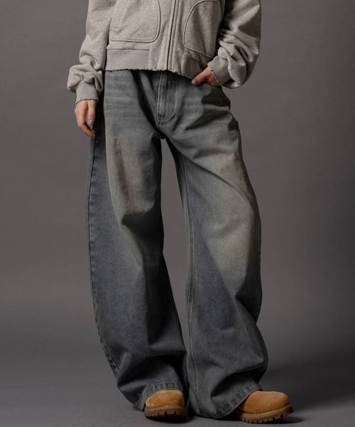 CIVVY. ジーンズ Double Pocket Wide denim Pants - ダブルポケット