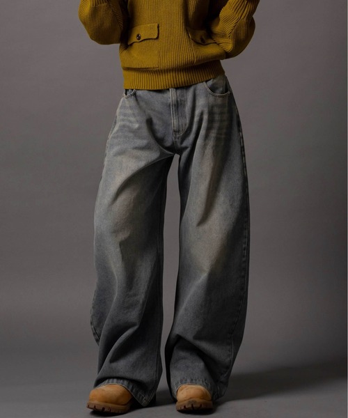 パンツ CIVVY.Double Pocket Wide denim Pants CIVVY. ジーンズ Double Pocket Wide denim Pants - ダブルポケット
