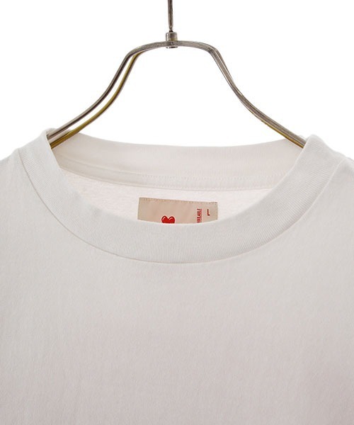 「EMOTIONALLY UNAVAILABLE」 長袖Tシャツ L ホワイト メンズ_画像4