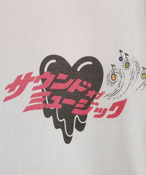 「EMOTIONALLY UNAVAILABLE」 長袖Tシャツ L ホワイト メンズ_画像5