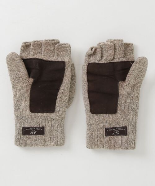 「UGG」 手袋 L/XL ブラウン レディース_画像4