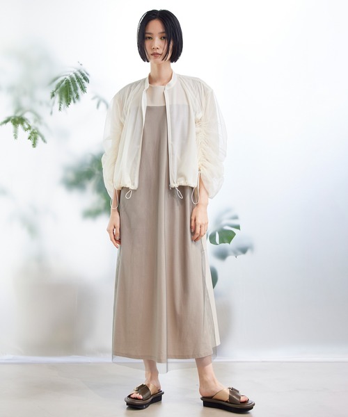 レディースファッション 「MARECHAL TERRE」 ブルゾン MEDIUM カーキ 