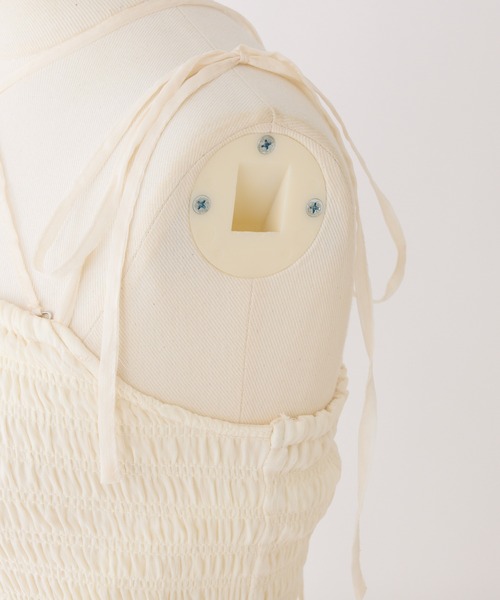 「one after another NICE CLAUP」 キャミソールワンピース FREE ラベンダー レディース_画像3