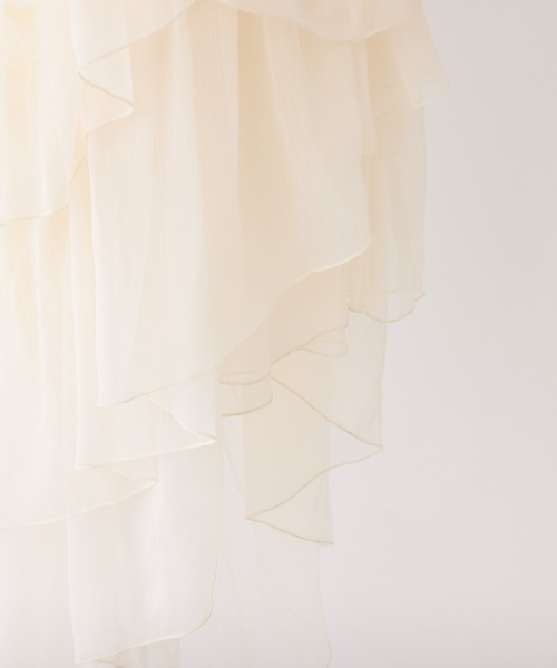 「one after another NICE CLAUP」 キャミソールワンピース FREE ラベンダー レディース_画像4