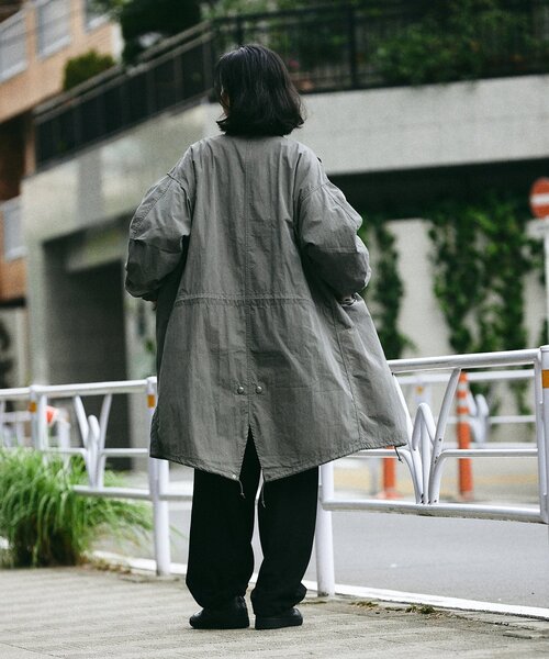 「JOURNAL STANDARD」 モッズコート SMALL ブラック メンズ_画像4