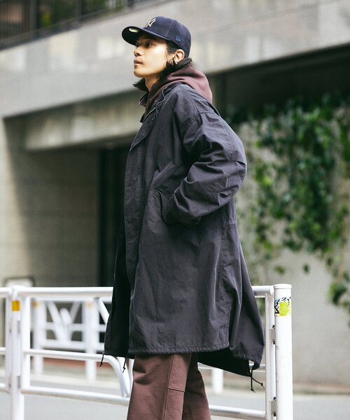 「JOURNAL STANDARD」 モッズコート SMALL ブラック メンズ_画像5