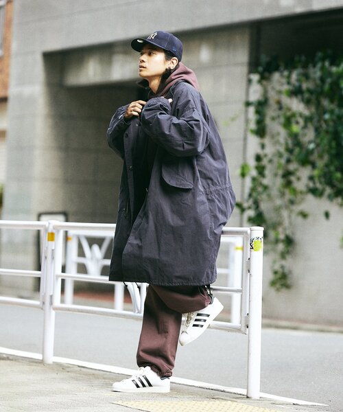 「JOURNAL STANDARD」 モッズコート SMALL ブラック メンズ_画像6