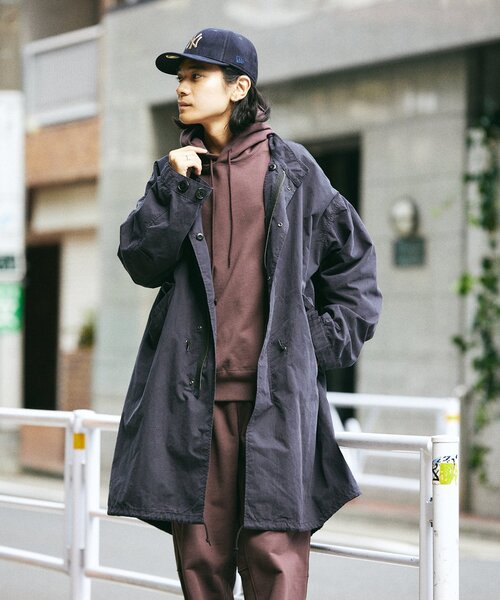 「JOURNAL STANDARD」 モッズコート SMALL ブラック メンズ_画像9