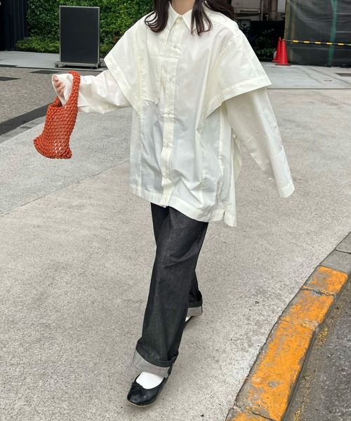 「hinari」 デニムパンツ MEDIUM ネイビー レディース_画像6