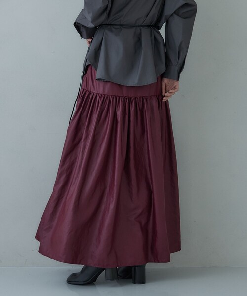 「GALLEST」 フレアスカート 34 ブラック レディース_画像6