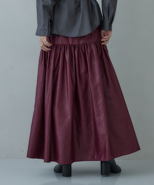 「GALLEST」 フレアスカート 34 ブラック レディース_画像7