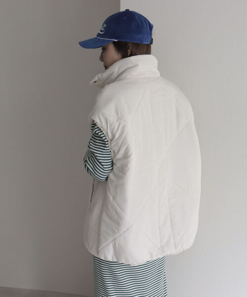 「fredy emue」 ベスト FREE ベージュ レディース_画像2