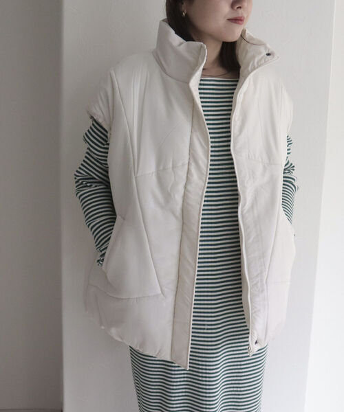 「fredy emue」 ベスト FREE ベージュ レディース_画像6