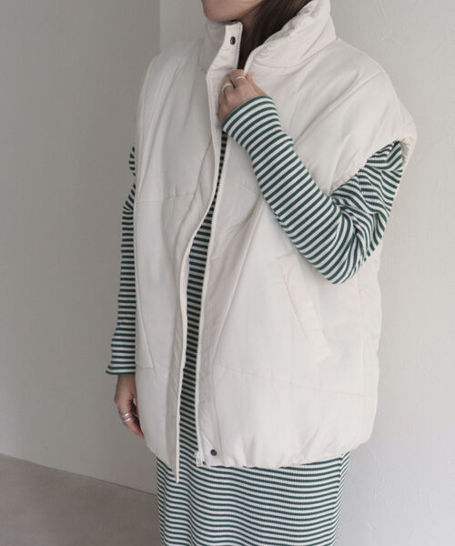 「fredy emue」 ベスト FREE ベージュ レディース_画像8