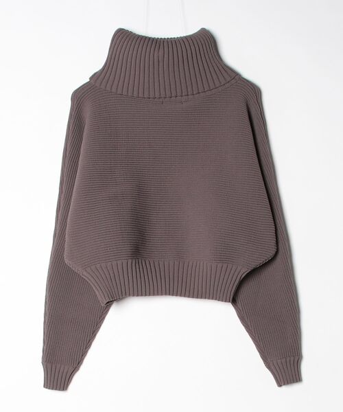 「MURUA」 タートルネックニット FREE グレー レディース_画像2