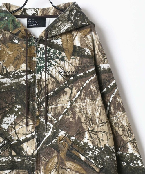 「Mark Gonzales」 デニムジャケット L ブルー メンズ_画像3