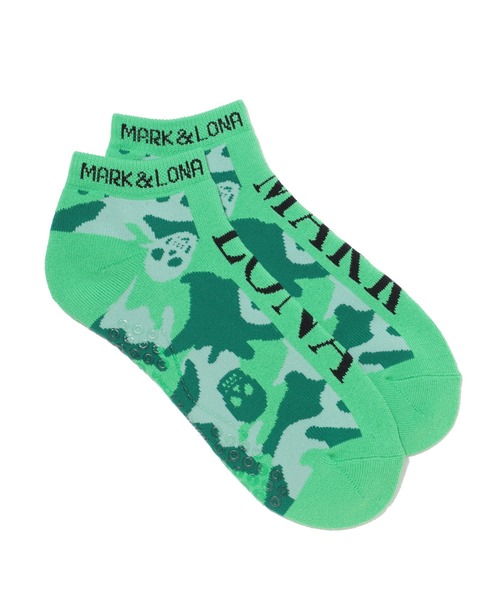 MARK&LONA（マークアンドロナ） 靴下 Gauge Camo Essential Low Socks