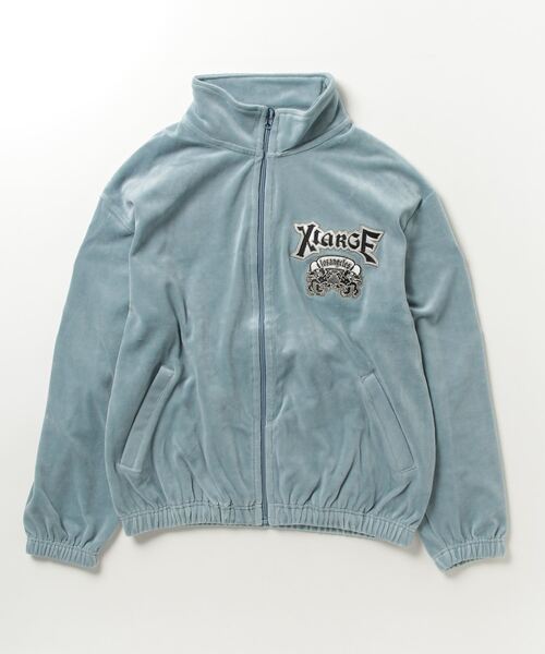 XLARGE」 ジャケット MEDIUM ライトブルー メンズ XLARGE Jeffコラボ 