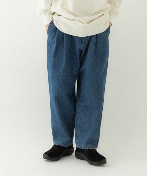 「EKAL」 デニムパンツ MEDIUM ワンウォッシュ メンズ_画像2