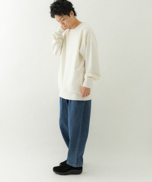 「EKAL」 デニムパンツ MEDIUM ワンウォッシュ メンズ_画像8
