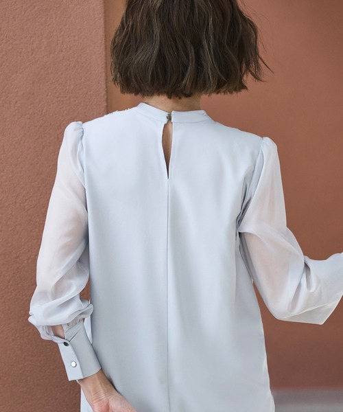 「RUIRUE BOUTIQUE」 長袖ブラウス M ブラック レディース_画像8