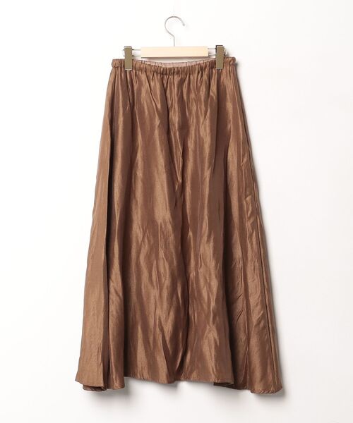 「VIVIENNE TAM」 ロングスカート 38 ブラウン レディース_画像2
