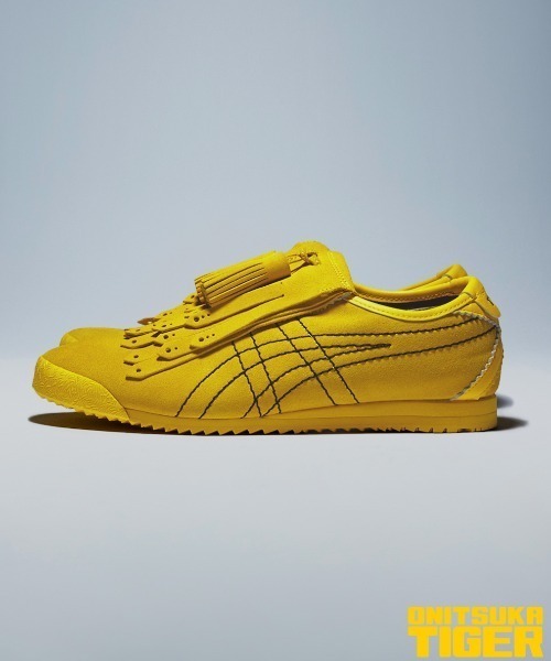 期間限定値下げ中　Onitsuka Tiger イエロースニーカー 新品 Onitsuka Tiger（オニツカタイガー） スニーカー 「ONITSUKA TIGER