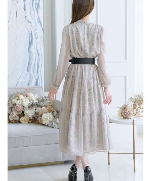 「emiriawiz」 長袖ワンピース MEDIUM ベージュ レディースの画像