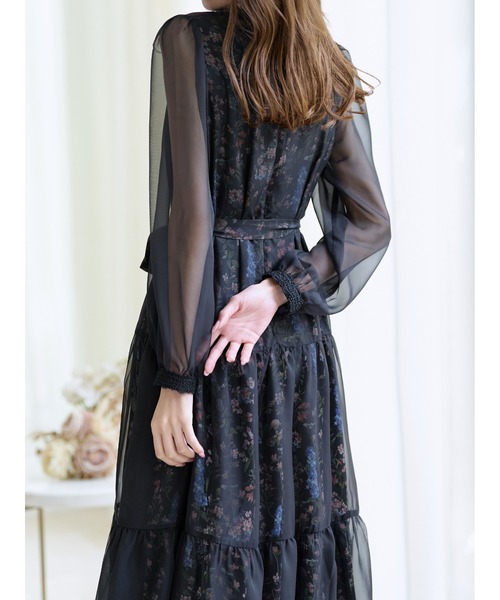 「emiriawiz」 長袖ワンピース MEDIUM ベージュ レディースの画像