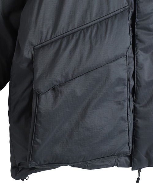 ダウンジャケット ダウン URU / ウル：NYLON DOWN - DOWN JACKET：25FND01「COR」 メンズの画像