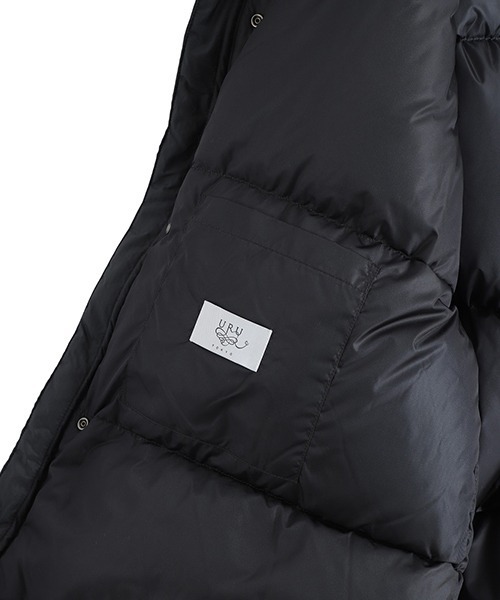 ダウンジャケット ダウン URU / ウル：NYLON DOWN - DOWN JACKET：25FND01「COR」 メンズの画像