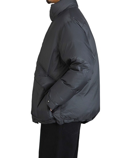 ダウンジャケット ダウン URU / ウル：NYLON DOWN - DOWN JACKET：25FND01「COR」 メンズの画像