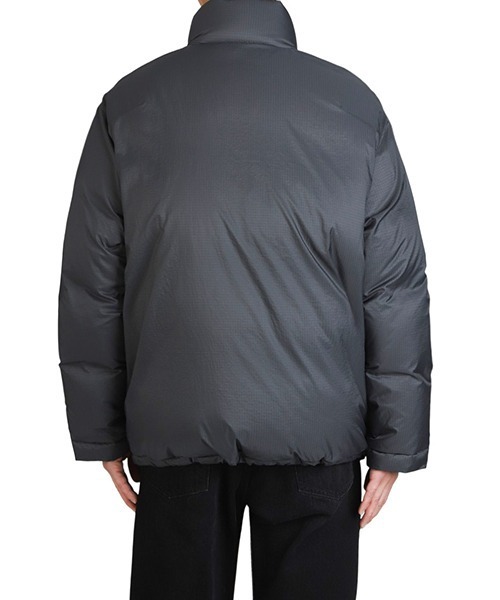ダウンジャケット ダウン URU / ウル：NYLON DOWN - DOWN JACKET：25FND01「COR」 メンズの画像