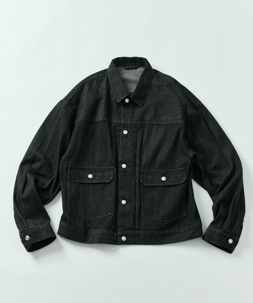 「FREAK'S STORE」 デニムジャケット LARGE ネイビー メンズ_画像3