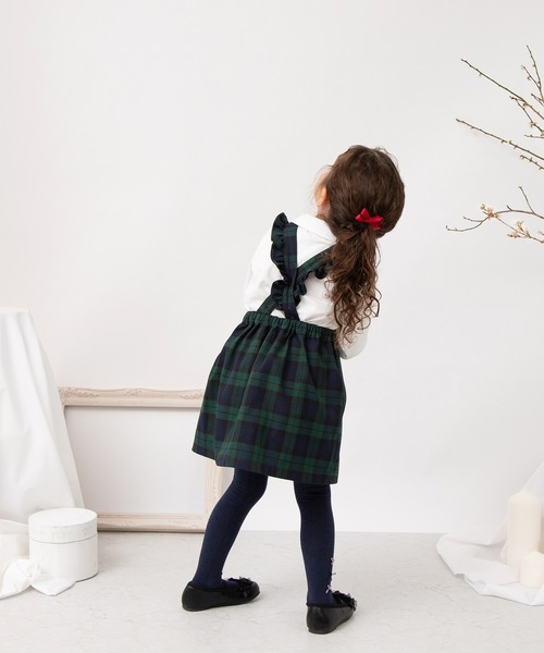 「panpantutu」 「KIDS」サロペットスカート LARGE レッド系その他 キッズ_画像3