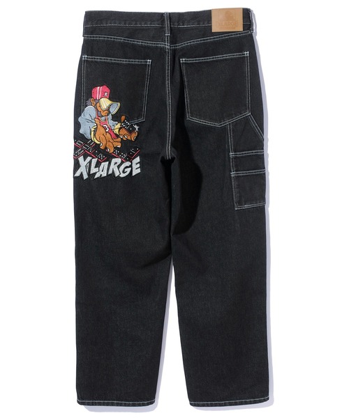 値下げ致します❗️【XLARGE】デニム・ジーンズ　ズボン　パンツ XLARGE（エクストラ ラージ） ジーンズ FADED DENIM PANTS メンズ