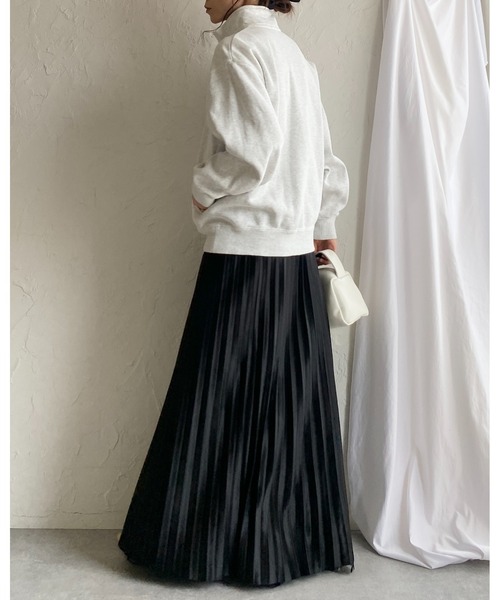She's Closet スカート Aライン フレアロング丈 花柄 ボリューム