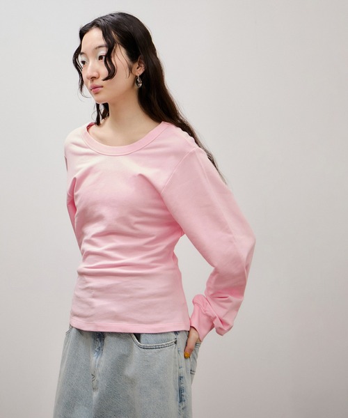 ADAM ET ROPE'（アダムエロペ） tシャツ バックコンシャストップス